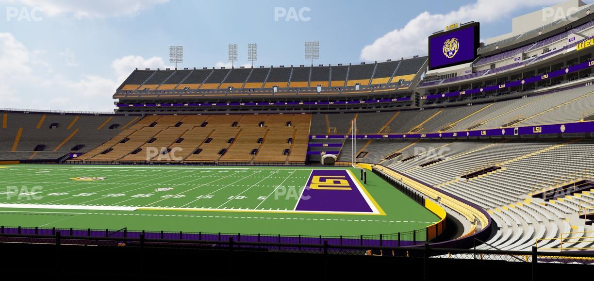 Tiger Stadium - Section West Bleachers 3 Seat View
