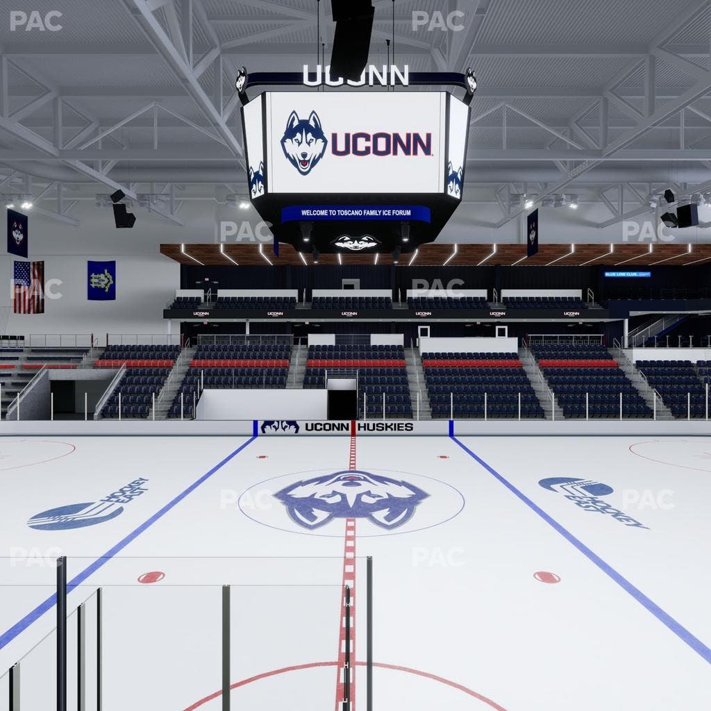 Toscano Family Ice Forum - Section 101 Seat View