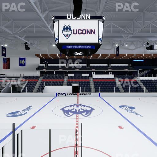 Toscano Family Ice Forum - Section 101 Seat View