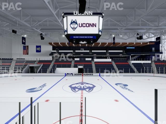 Toscano Family Ice Forum - Section 101 Seat View