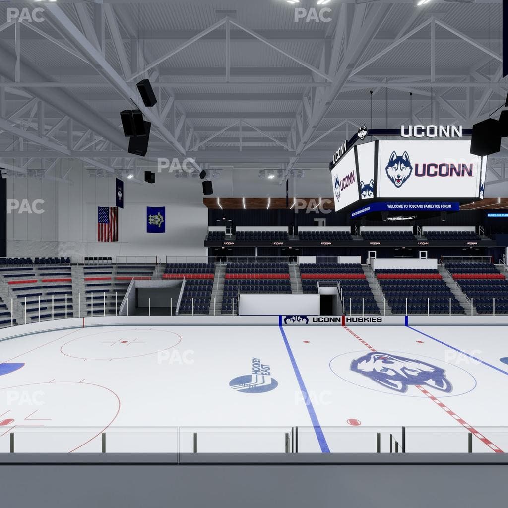 Toscano Family Ice Forum - Section 102 Seat View