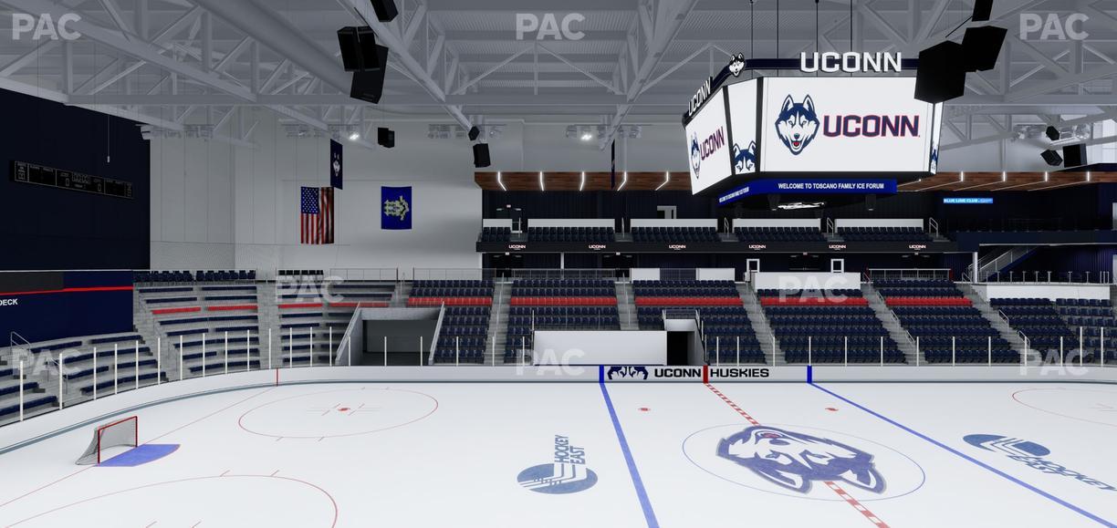 Toscano Family Ice Forum - Section 102 Seat View