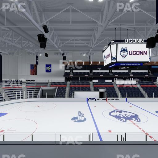 Toscano Family Ice Forum - Section 102 Seat View