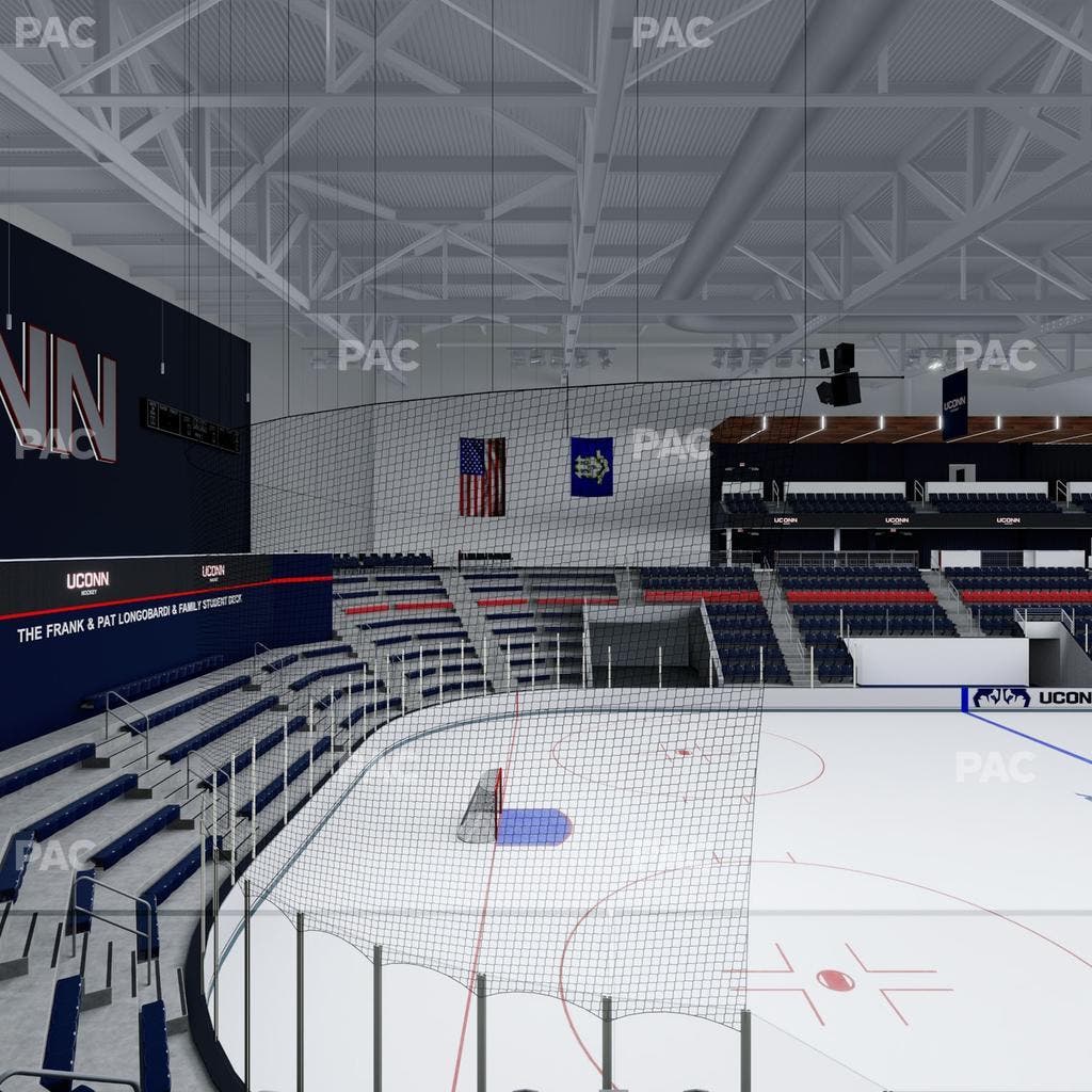 Toscano Family Ice Forum - Section 104 Seat View