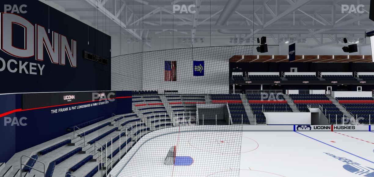 Toscano Family Ice Forum - Section 104 Seat View