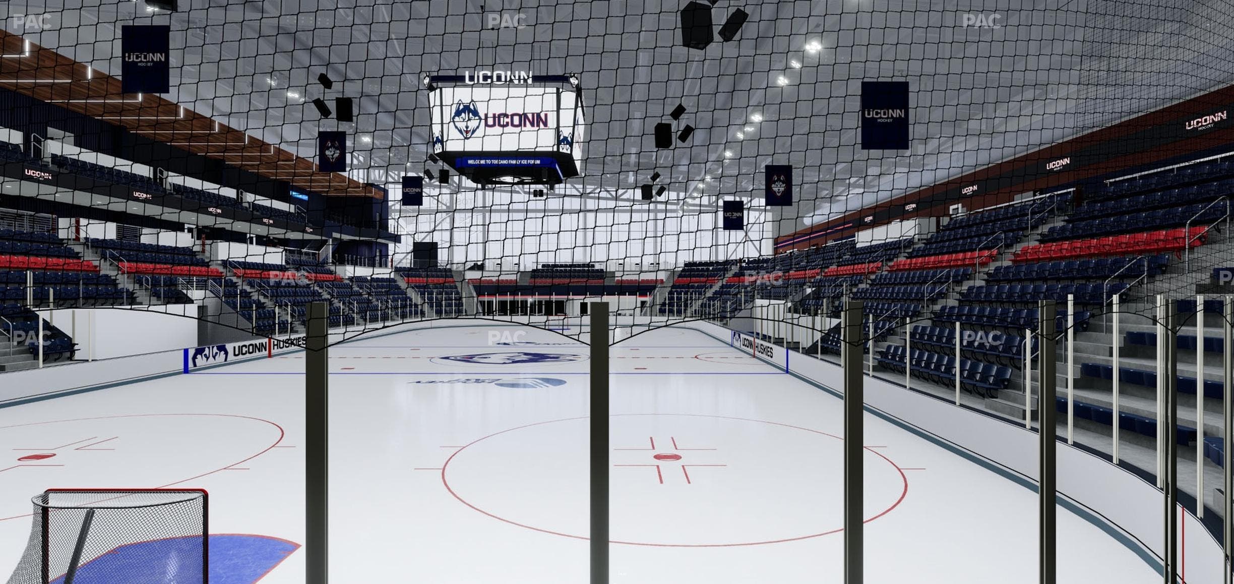 Toscano Family Ice Forum - Section 106 Seat View