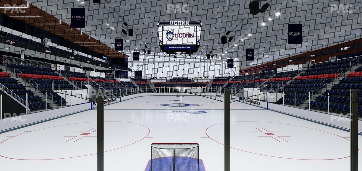 Toscano Family Ice Forum - Section 107 Seat View