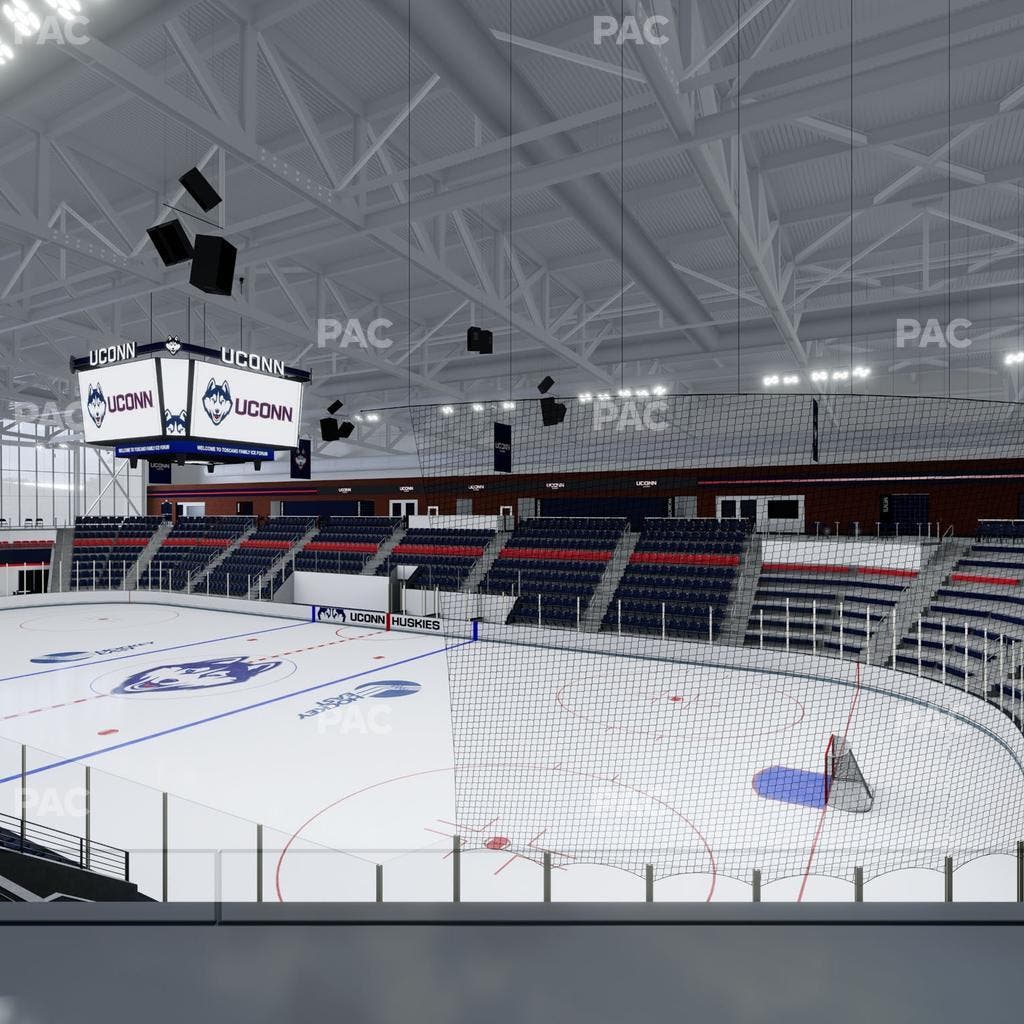 Toscano Family Ice Forum - Section 110 Seat View