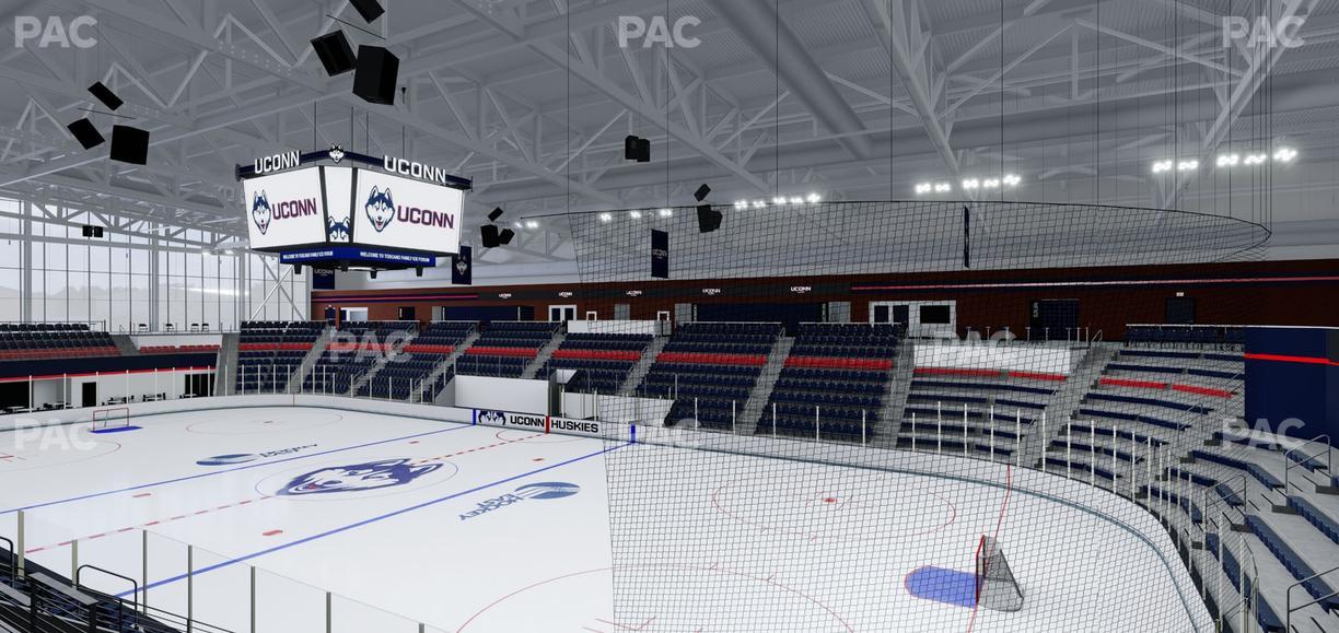 Toscano Family Ice Forum - Section 110 Seat View