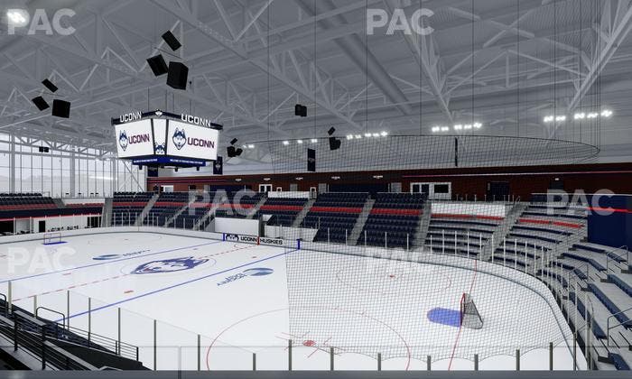 Toscano Family Ice Forum - Section 110 Seat View