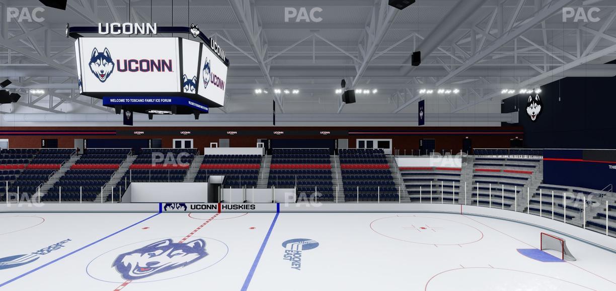 Toscano Family Ice Forum - Section 112 Seat View