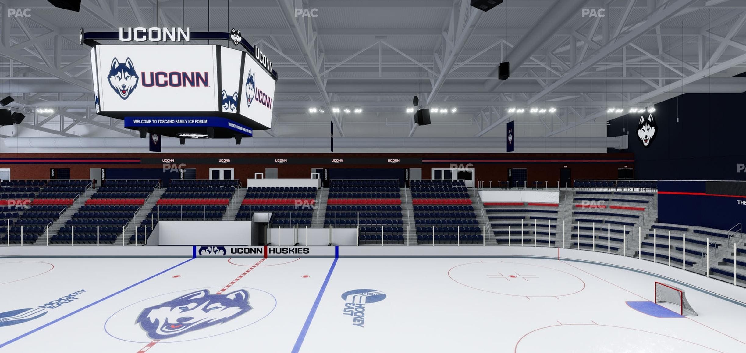 Toscano Family Ice Forum - Section 112 Seat View