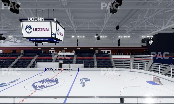 Toscano Family Ice Forum - Section 112 Seat View