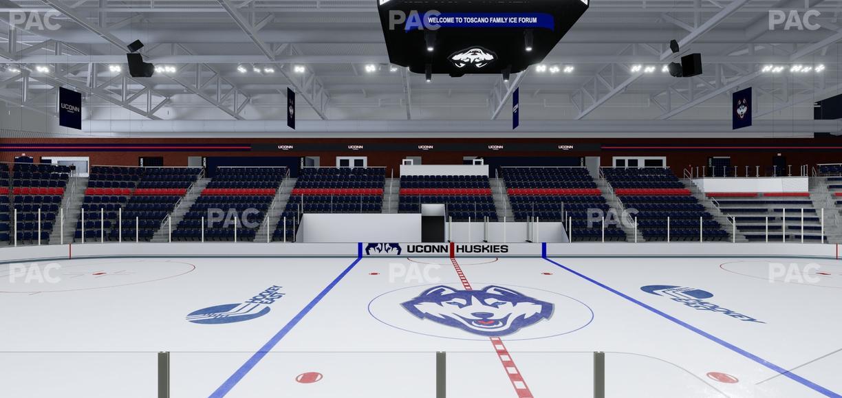 Toscano Family Ice Forum - Section 113 Seat View