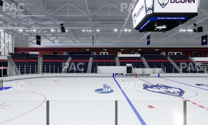 Toscano Family Ice Forum - Section 114 Seat View