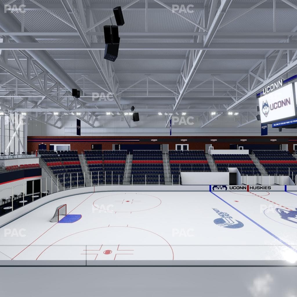 Toscano Family Ice Forum - Section 115 Seat View