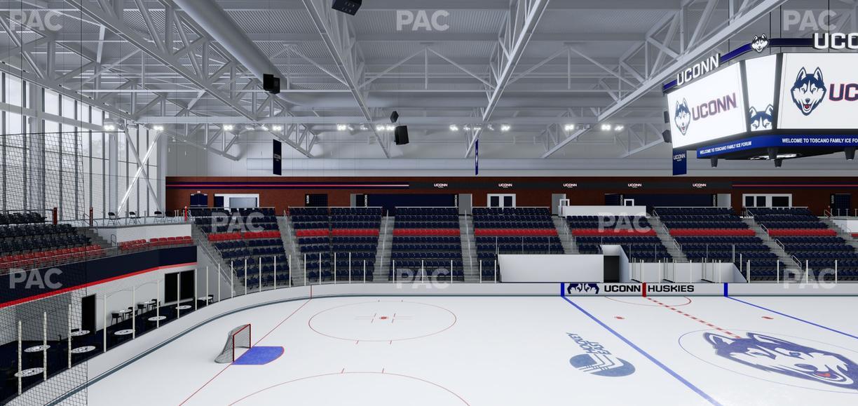 Toscano Family Ice Forum - Section 115 Seat View