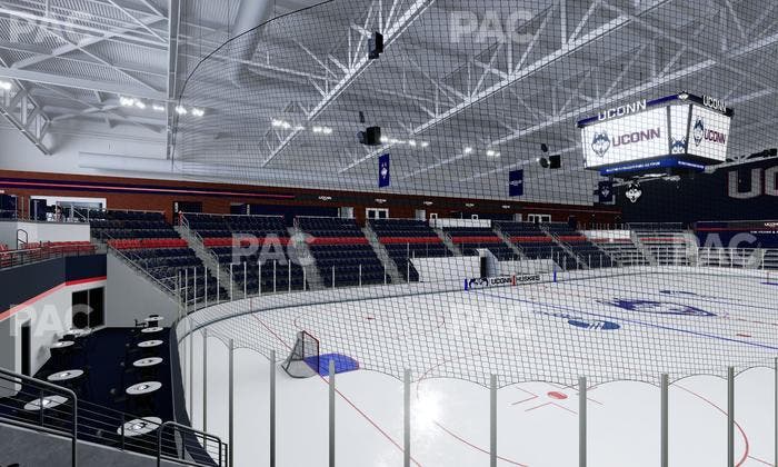 Toscano Family Ice Forum - Section 117 Seat View