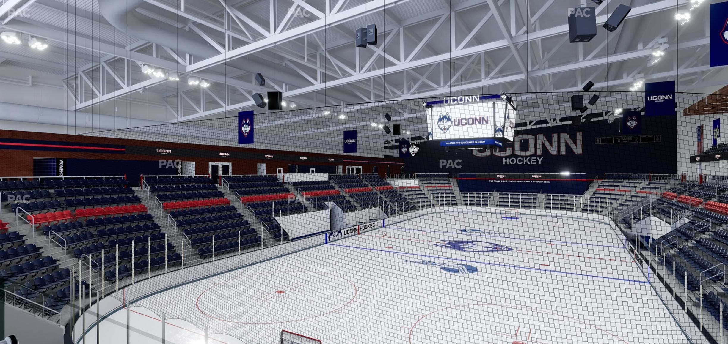 Toscano Family Ice Forum - Section 118 Seat View