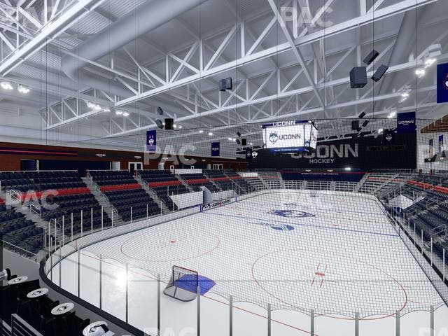 Toscano Family Ice Forum - Section 118 Seat View