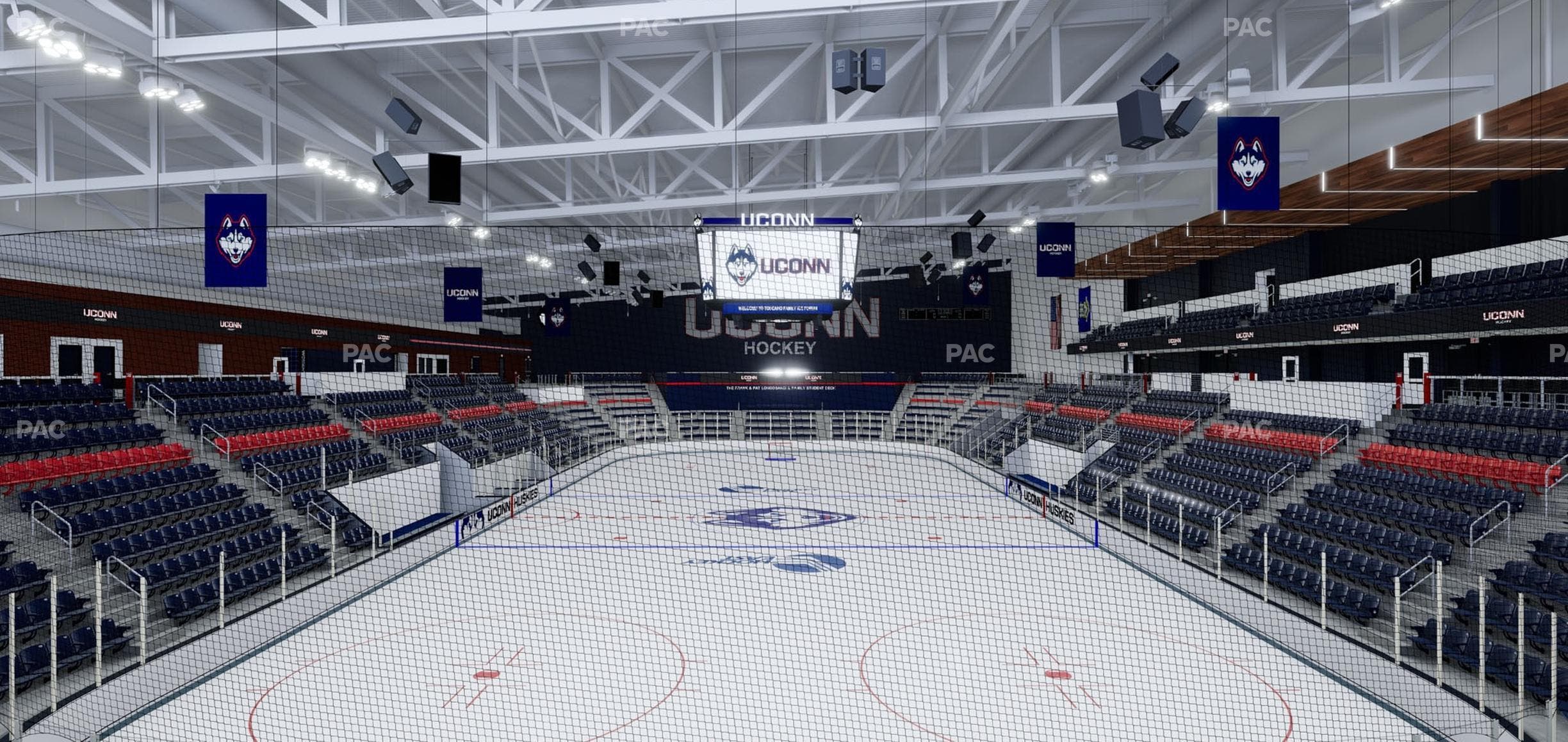 Toscano Family Ice Forum - Section 119 Seat View