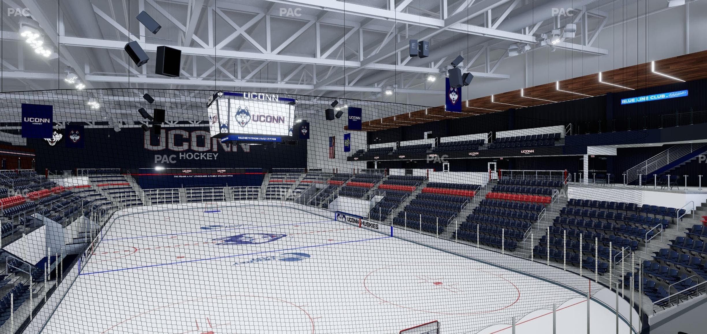 Toscano Family Ice Forum - Section 120 Seat View