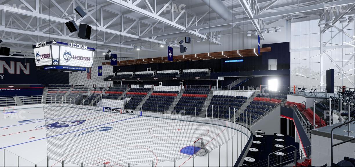 Toscano Family Ice Forum - Section 121 Seat View