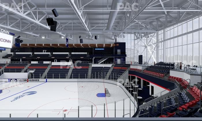 Toscano Family Ice Forum - Section 122 Seat View