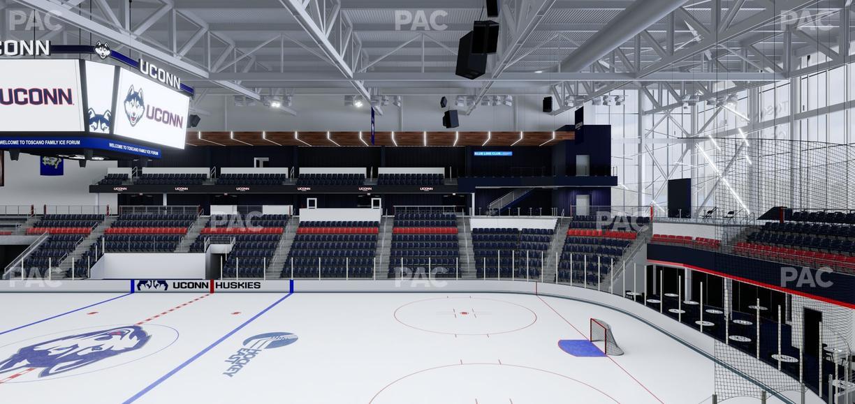 Toscano Family Ice Forum - Section 123 Seat View