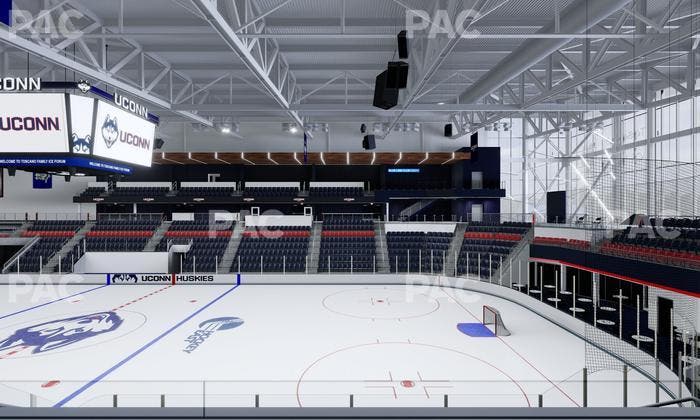 Toscano Family Ice Forum - Section 123 Seat View