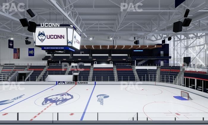 Toscano Family Ice Forum - Section 124 Seat View