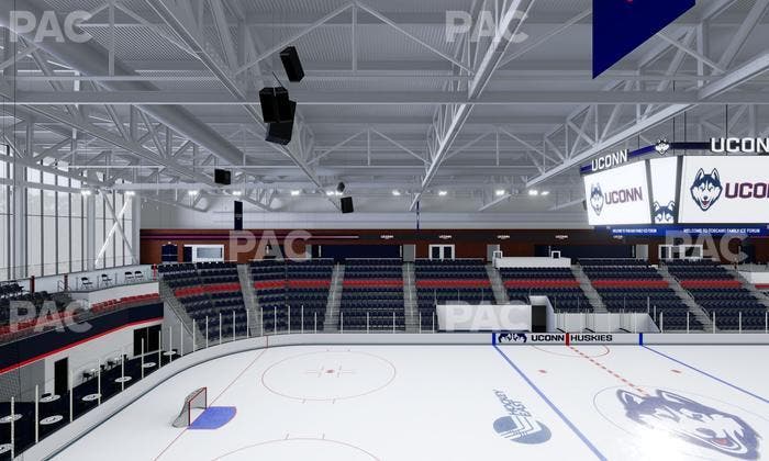 Toscano Family Ice Forum - Section Club Section 1 Seat View