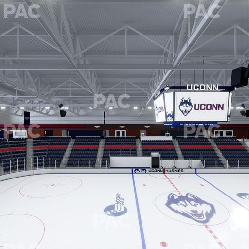 Toscano Family Ice Forum - Section Club Section 2 Seat View