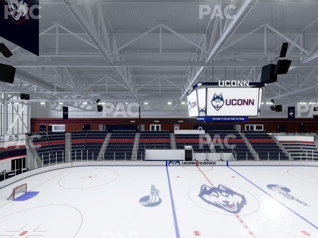 Toscano Family Ice Forum - Section Club Section 2 Seat View