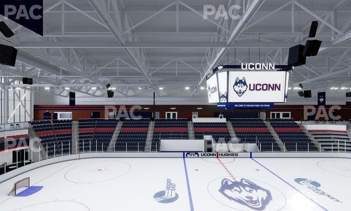 Toscano Family Ice Forum - Section Club Section 2 Seat View