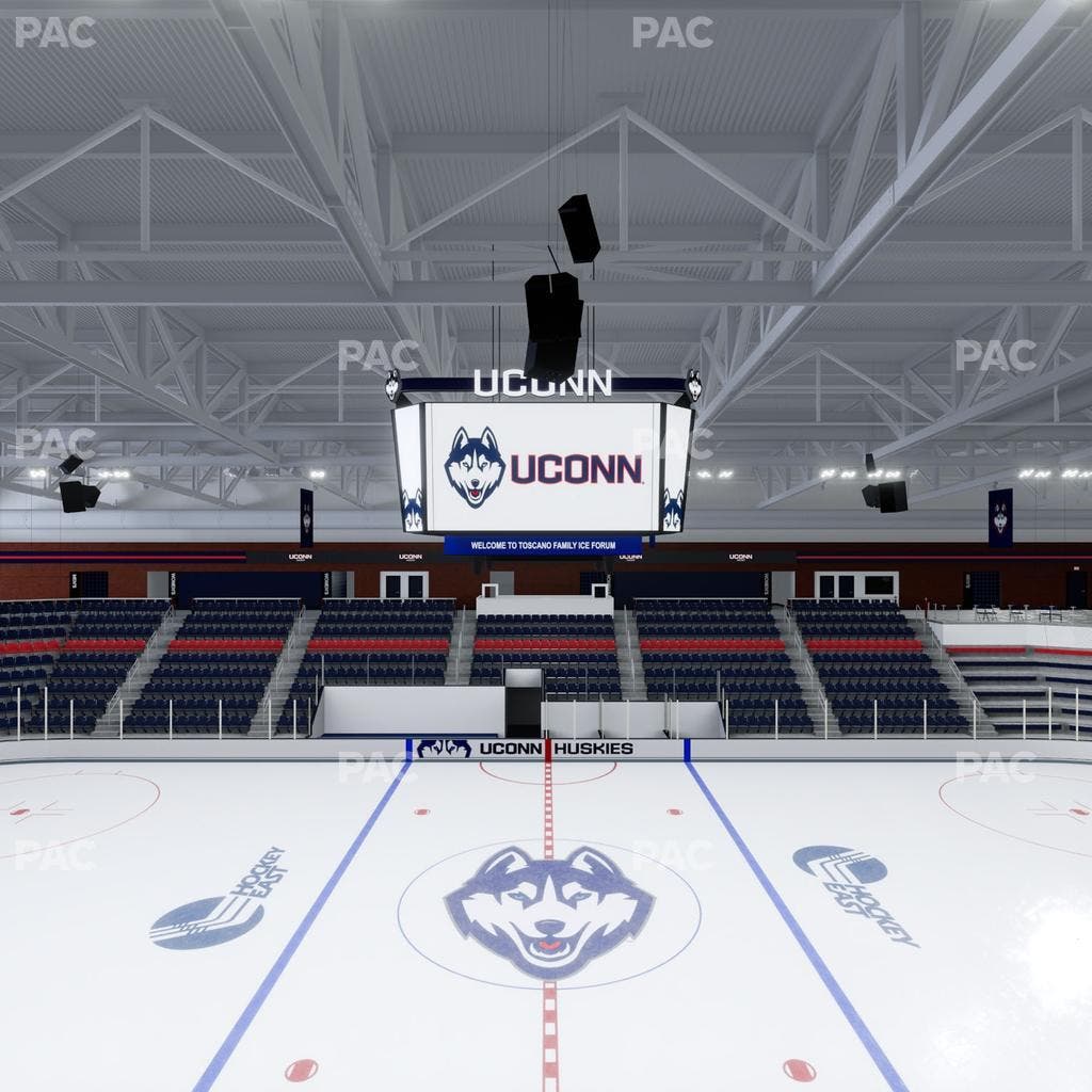 Toscano Family Ice Forum - Section Club Section 3 Seat View