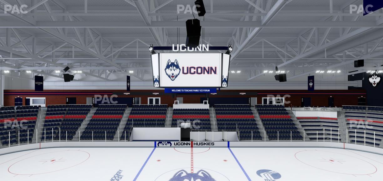 Toscano Family Ice Forum - Section Club Section 3 Seat View