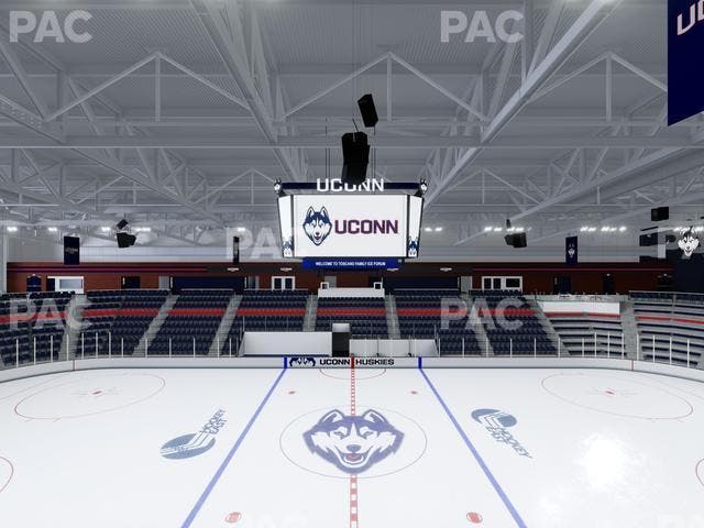 Toscano Family Ice Forum - Section Club Section 3 Seat View