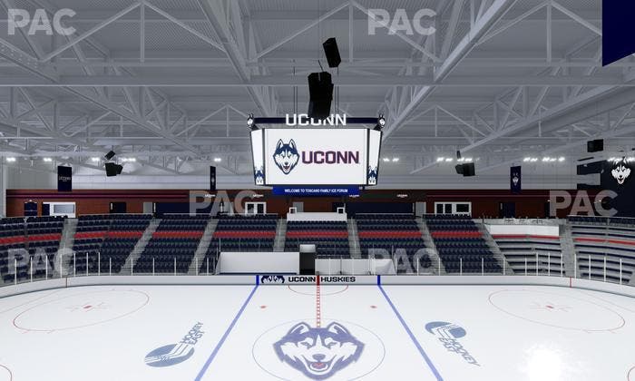 Toscano Family Ice Forum - Section Club Section 3 Seat View