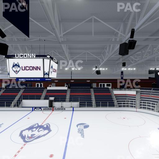 Toscano Family Ice Forum - Section Club Section 4 Seat View