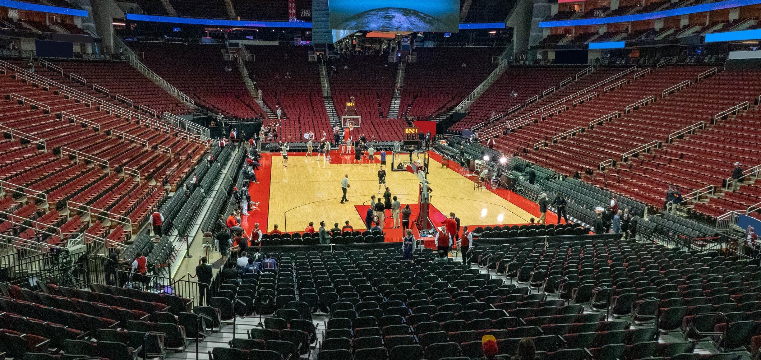 Toyota Center - Section 101 Seat View