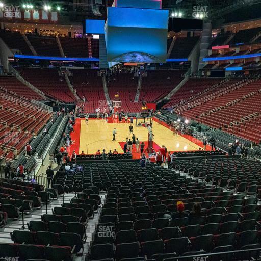 Toyota Center - Section 101 Seat View
