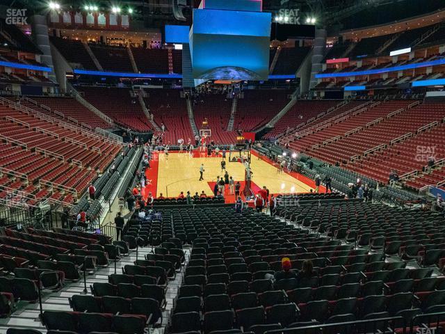 Toyota Center - Section 101 Seat View