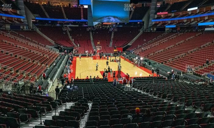 Toyota Center - Section 101 Seat View