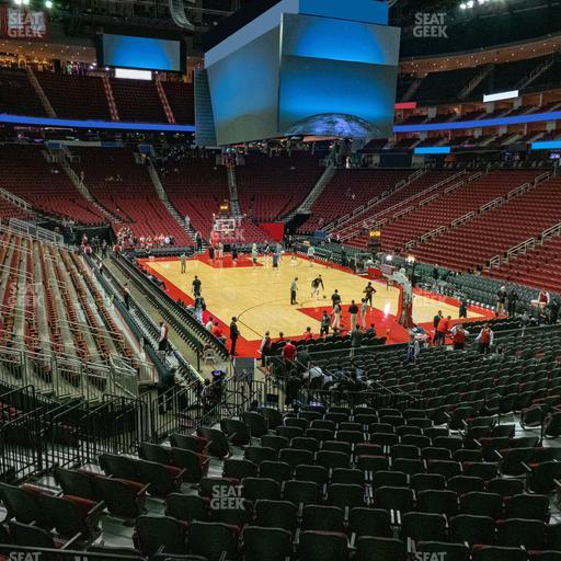 Toyota Center - Section 102 Seat View