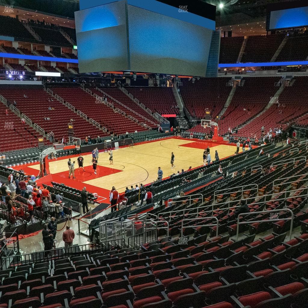 Toyota Center - Section 111 Seat View