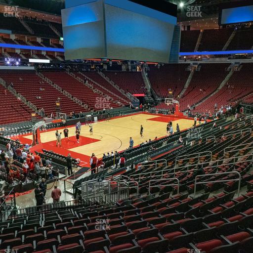 Toyota Center - Section 111 Seat View