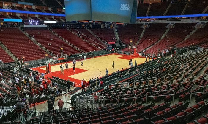Toyota Center - Section 111 Seat View