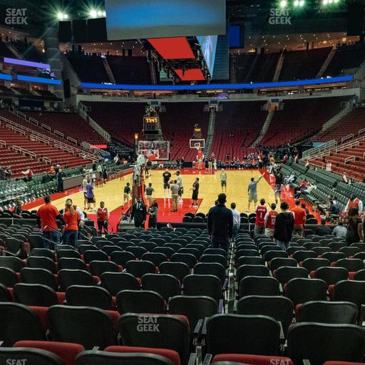 Toyota Center - Section 113 Seat View