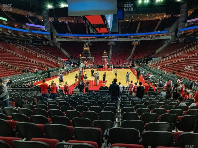 Toyota Center - Section 113 Seat View